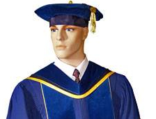 ucla graduation gown and hood